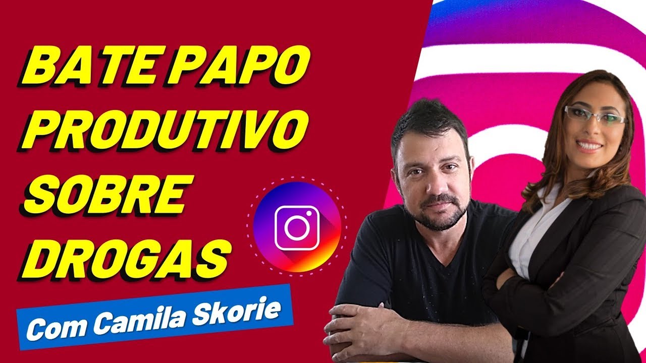BATE PAPO PRODUTIVO - Perguntas e Respostas sobre DROGAS no Instagram