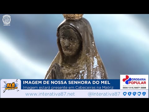 Paróquia Santa Rosa de Lima se prepara para receber a imagem de Nossa Senhora do Mel