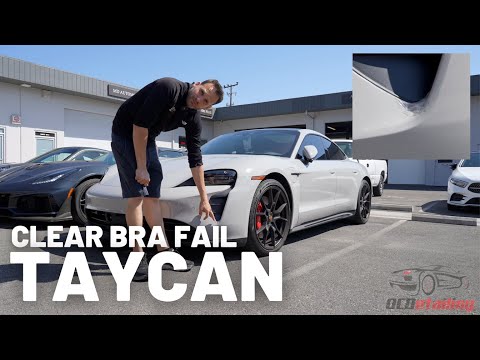 Clear Bra Fail - Porsche Taycan GTS - Part 1