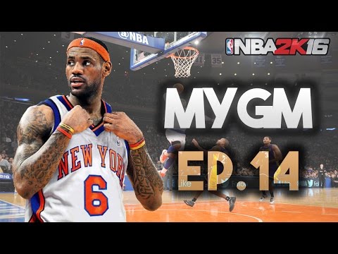 NBA 2K16 MyGM Ep. 14 - New York Knicks | HUGE Trades | Andre Drummond Trade?
