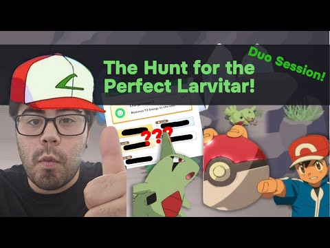 The Hunt for the Perfect Larvitar! Duo Session!