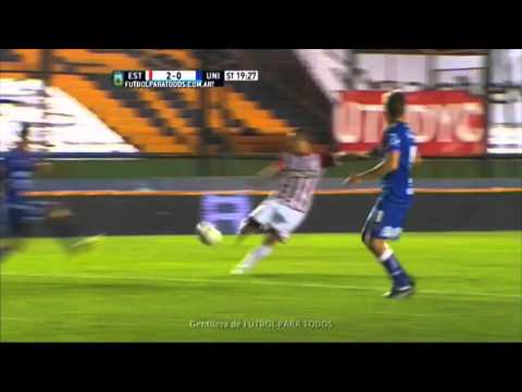 Terrible bombazo de Jara. Estudiantes 2 - Unión 0. Fecha 30. Primera División 2015. FPT