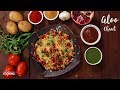 Aloo Chaat Indian Street Food Evening Snack Chaat Recipes Chatpata Aloo Chaat