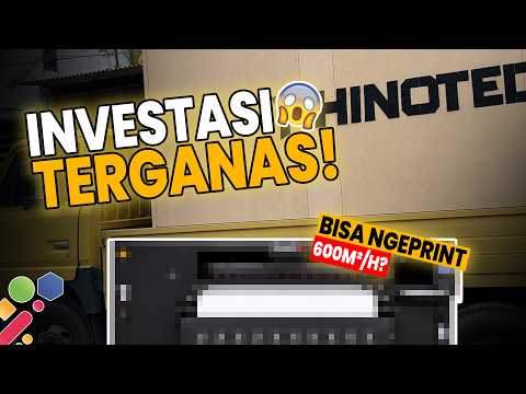 INSTALASI MESIN SUBLIMASI 16 HEAD! | RHINOTEC GT-i190 H16