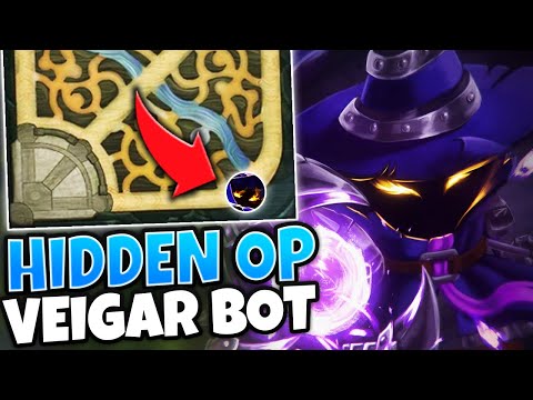 GLACIAL VEIGAR BOT IS ACTUALLY SO BROKEN!! 15 MINUTE STOMP - League of Legends
