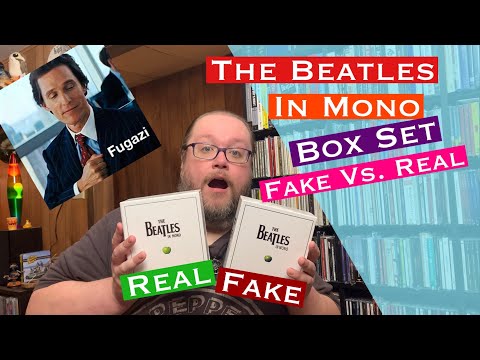 The Beatles In Mono Box Set. Real vs. Fake.