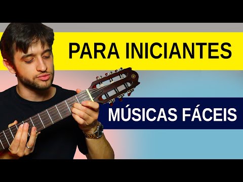 😁 Aula de violão para iniciantes [MÚSICAS FÁCEIS]