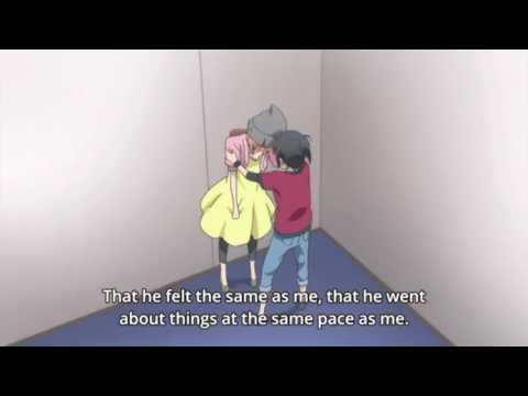 Fukumenkei Noise ep.8  - Yuzu and Nino Kiss