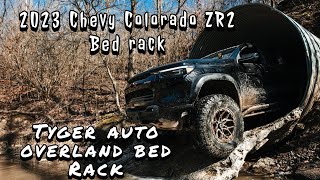 chevy Colorado bed Rack!!!  #overlanding #zr2 #chevy #chevyzr2 #overlandingvehicles