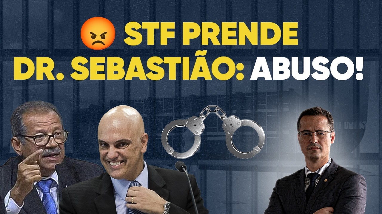🚨 Urgente: STF prende Dr. Sebastião, advogado de Filipe Martins: abuso!