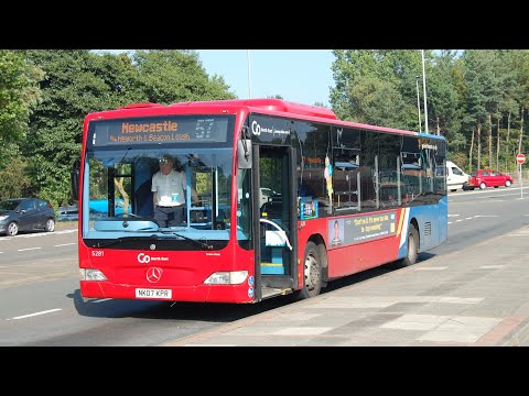 Beautiful ZF: Go North East 5281 (NK07KPR) Mercedes Citaro/O530