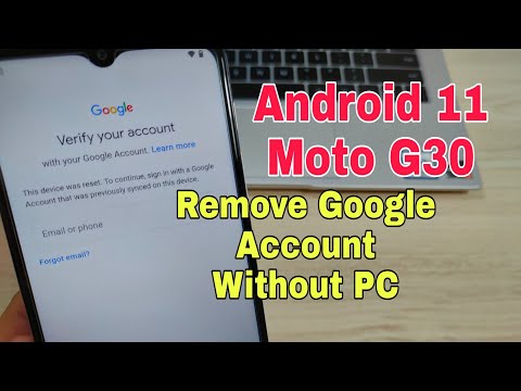 BOOM!!! Motorola Moto G30 (XT2129-1), Remove Google Account, Bypass FRP. Without PC!!! Android 11!!