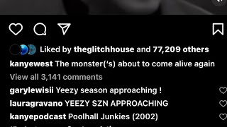 KANYE BECOMES A MONSTER AGAIN | Instagram posts | Adidas, Gap, Kids, Kim, Kris, Daniel Cherry