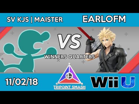 Tripoint Smash 34 - Winners Quarters - SV KJS | Maister (Mr Game and Watch) Vs. EarlofM (Cloud)