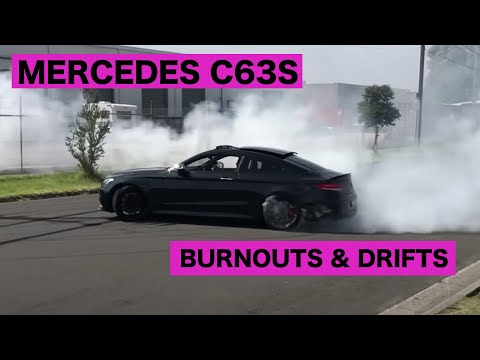 c63s BURNOUTS & DRIFTS HOW AN AMG IS DRIVEN DOWN UNDER 🇦🇺