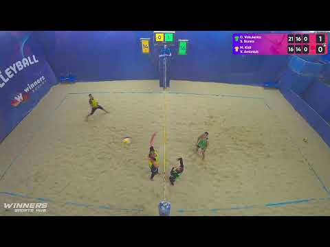 18:05 D. Vakulenko / S. Borets - M. Kisil / V. Antoniuk 21.02.2023 | Winners Beach Volleyball
