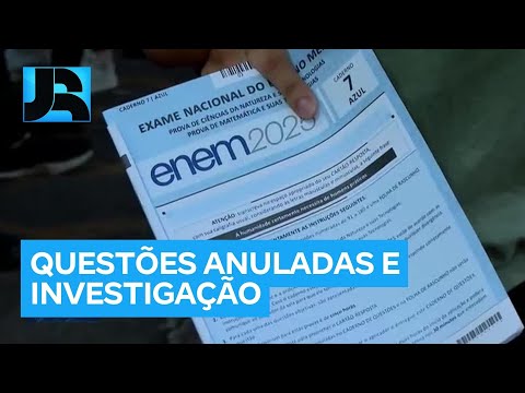 Enem 2025: Inep anula três questões da prova por suspeita de vazamento