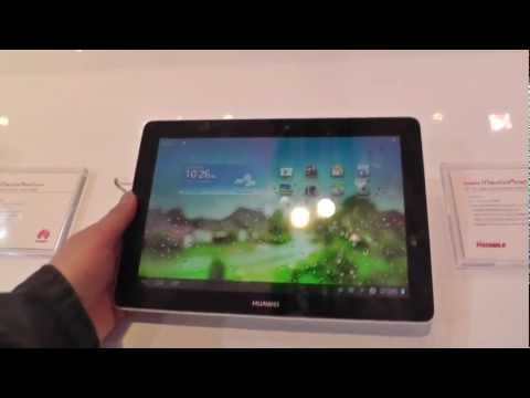 Huawei MediaPad 10 Link Hands On at MWC