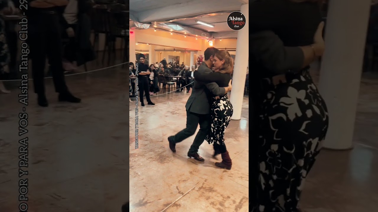 Video thumbnail for Lya Elcau y Germán Ballejo. Shusheta (Di Sali) Alsina tango Club 29jun25