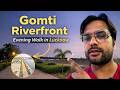 Gomti Riverfront Walk Evening Vibes In Lucknow