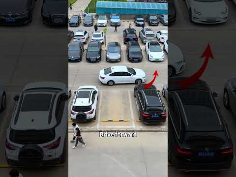 Parking skills that 1 billion people don’t know, free teaching!#car