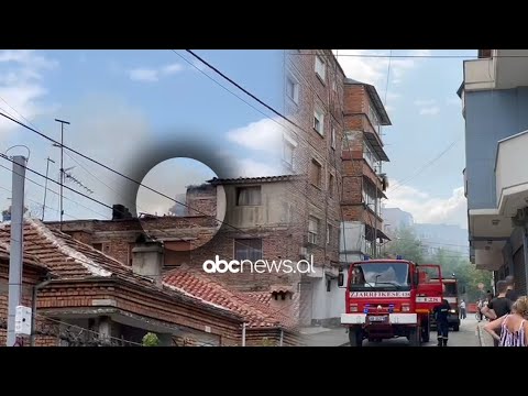 “U dëgjua një zhurmë e fortë”, përfshihet nga flakët apartamenti në Korçë | ABC News Albania