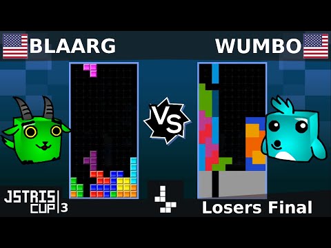Jstris Cup 3 - Wumbo Vs. Blaarg - Losers Finals