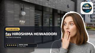 fav HIROSHIMA HEIWAODORI - The View Is Amazing | Hiroshima, Japan🏨