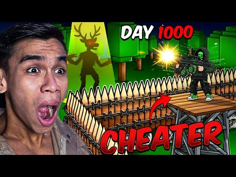 I FOUND A CHEATER in 99 Nights in the Forest - 1000 DAYS