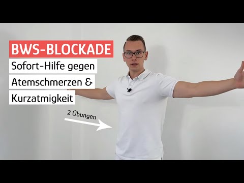Kurzatmigkeit wegen BWS-Blockade ➡️ 2 Übungen zum Lösen der Blockade