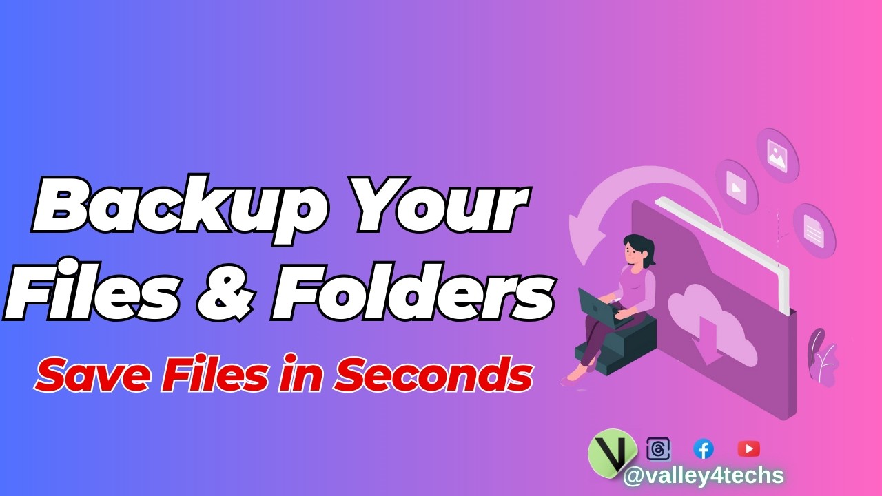 How to Back Up Files and Folders in Windows Using a Simple Batch File