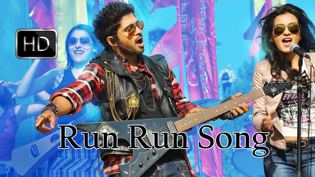 Run Run Lyrics  | Iddarammayilatho | Allu Arjun, Amala Paul | Devi Sri Prasad | Devi Sri Prasad