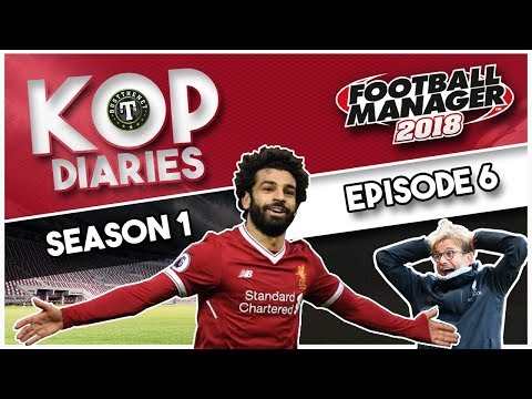FM18 | Kop Diaries Liverpool away at Leipzig Football Manager 2018 (Season 1 Ep 6)