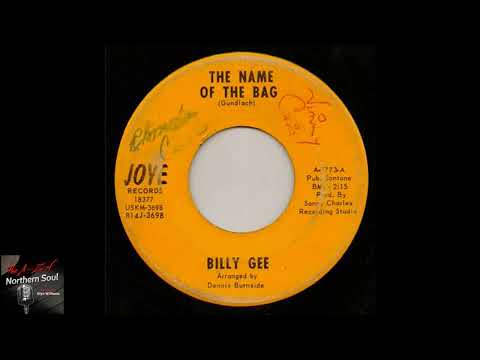 Billy Gee - The Name Of The Bag - (1967)
