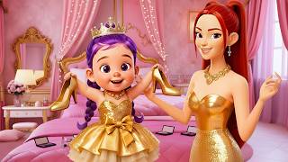 Download lagu 😱🎀 Rumi Doing Makeup for the First Time & Walking the Catwalk 💄👠 A Dream Begins! #5🌟💖 mp3