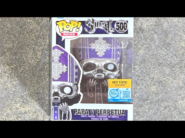 Vídeo relacionado con Funko Pop! Rocks: Ghost Glam - Papa - Purpurina - Ghost Band - Figura de Vinilo Coleccionable - Idea de Regalo - Mercancia Oficial - Juguetes para Niños y Adultos - Music Fans