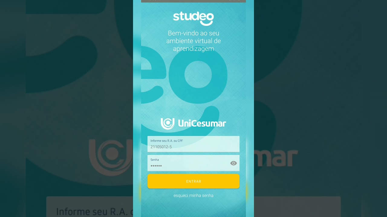 Como realizar a atividade MAPA no App Studeo no celular - Unicesumar