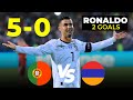 Portugal Vs Armenia 5 0 ALL Goals Highlight Ronaldo Two Goals