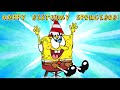 Happy Birthday SpongeBob Animation Anthony Castello Toons