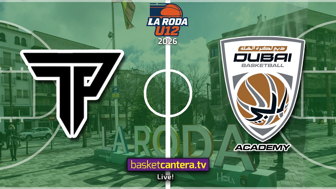 #Directo U12M. TABER PRO ACADEMY vs DUBAI BASKETBALL.- Torneo Alevín Masc. La Roda Future Stars 2026