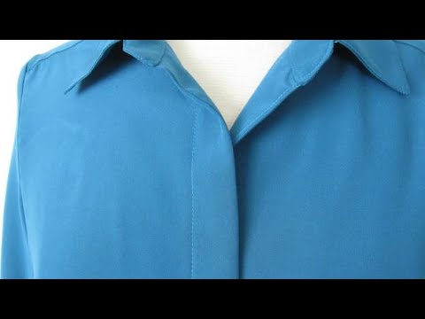 How To Draft a Hidden Button Placket for Tops