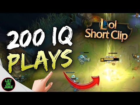 200 IQ PLAYS! :D (Top 5) | League Of Legends Clip