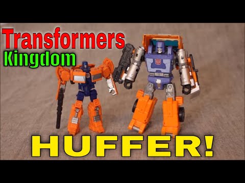Transformers WFC Kingdom Huffer - GotBot true Review NUMBER 835