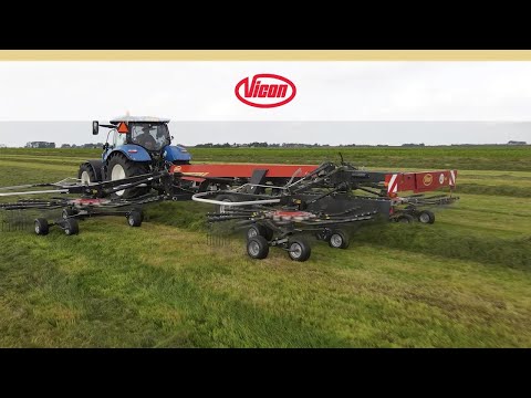 Vicon Andex 1304 - Hoge capaciteit vier-rotor Pro Line hark (NL)