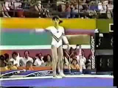 1984 Olympics AA Laura Cutina Fx