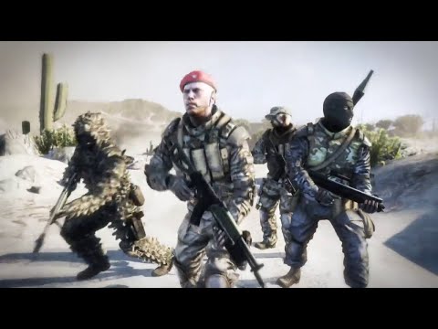 Battlefield Bad Company 2 - Squad Stories 2 Trailer 4k (Gamescom 2009)