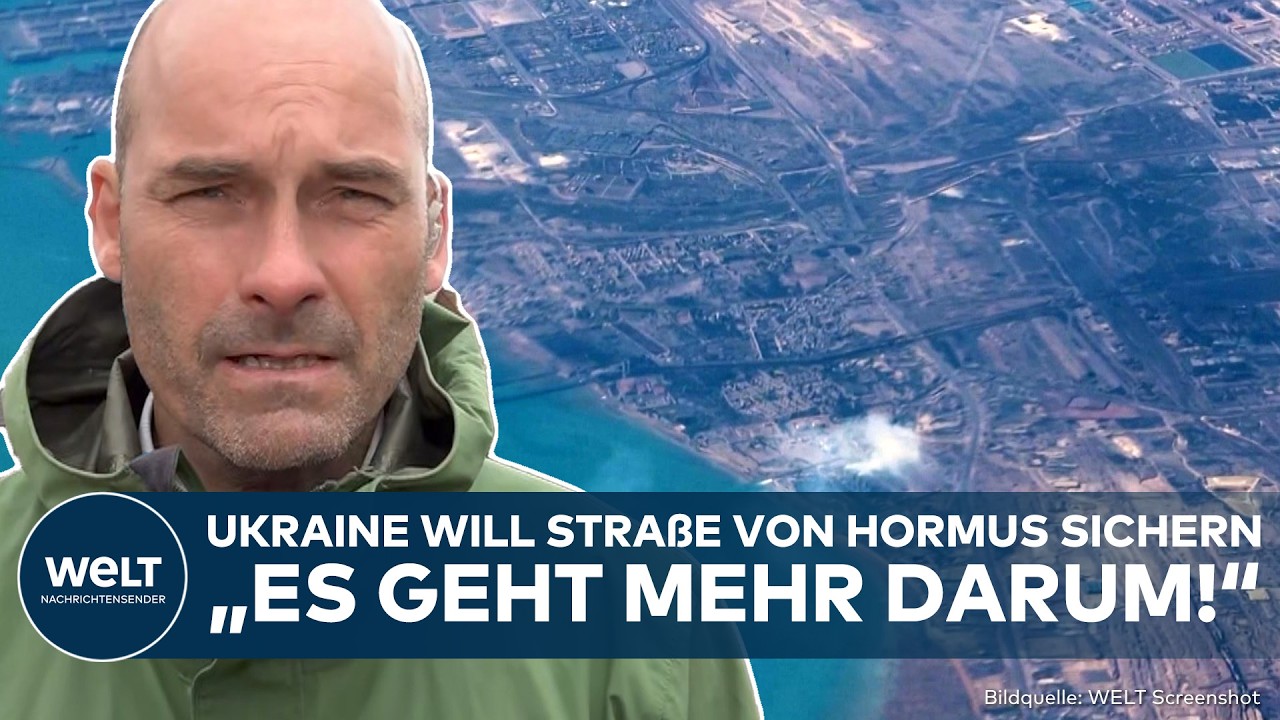 IRAN: Coup für Ukraine? Abfangjäger-Drohnen für Nahost?! Kiew bringt Sicherung von Hormus ins Spiel