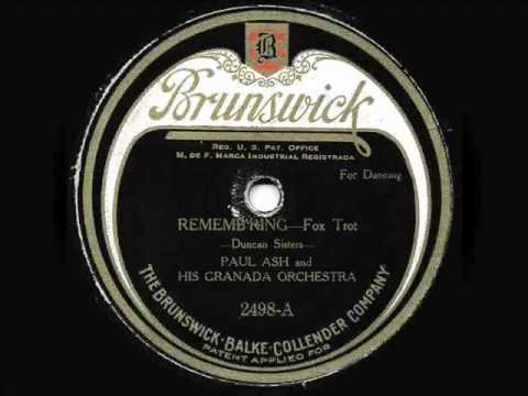 Paul Ash & His Granada Orchestra - "Remembering" & "Betty"