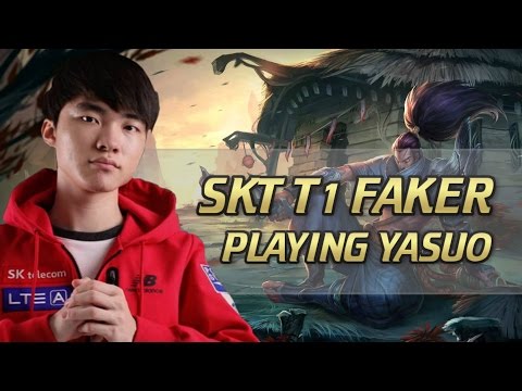Hide On Bush SKT Faker Stream Yasuo vs Zed 17/3/2016
