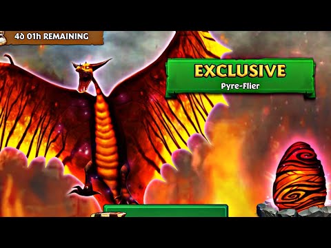 PYRE-FLIER Max Level 150 Titan Mode - Exclusive Timberjack - Dragons: Rise of Berk